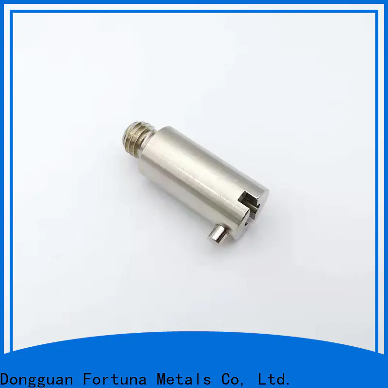 Fortuna machined cnc lathe parts supplier for electronics