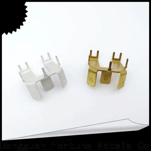 Fortuna plug metal stamping parts factory for connectors