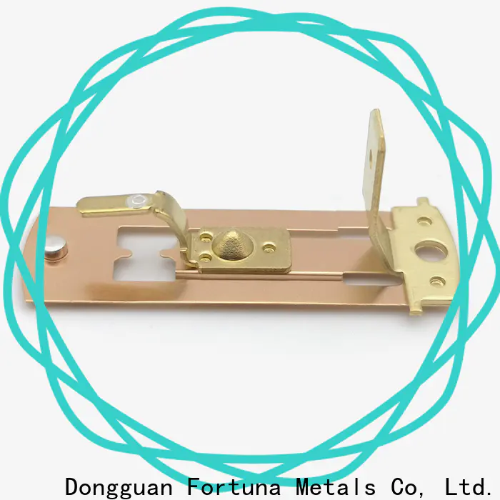 Fortuna connector metal stamping parts maker for electrical terminals for elastic parts