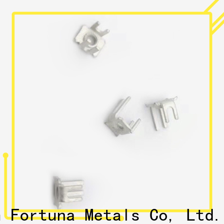Piezas de estampado de metal de alta calidad FORTUNA proveedor para conmutación
