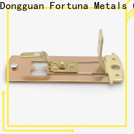 Fortuna discount stamping parts Chinese for electrical terminals for elastic parts