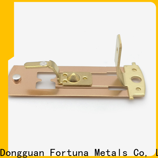 Fortuna Accesorios Fábrica de piezas de estampado de metal para terminales eléctricos para piezas elásticas