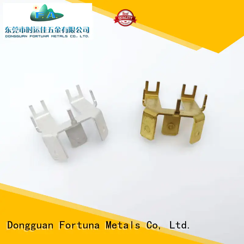 Fortuna connector metal stamping manufacturers Chinese for brush parts