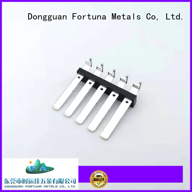 Fortuna terminals precision metal stamping supplier for switching