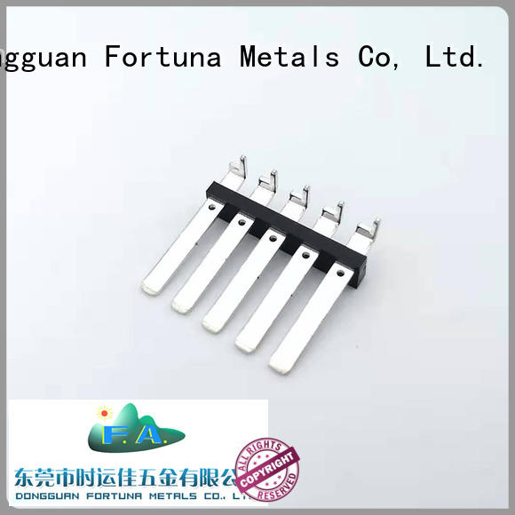 Fortuna precision metal stamping parts Chinese for resonance.