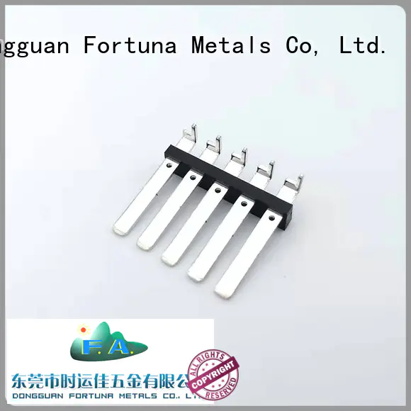 Fortuna precision metal stamping parts Chinese for resonance.