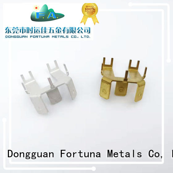 Fortuna plug metal stamping parts maker for connecting devices