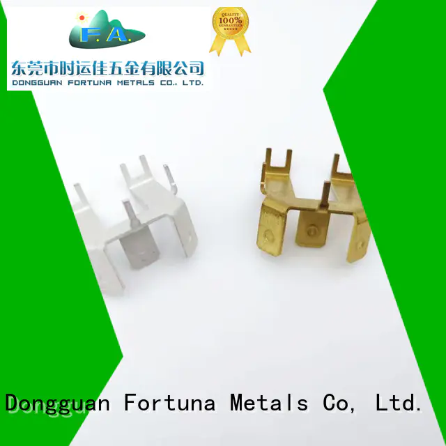 Fortuna discount metal stamping parts manufacturers factory for connecting devices
