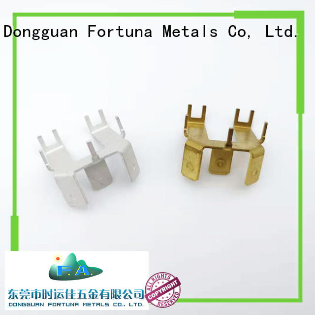 Fortuna durable metal stamping parts maker for connecting devices